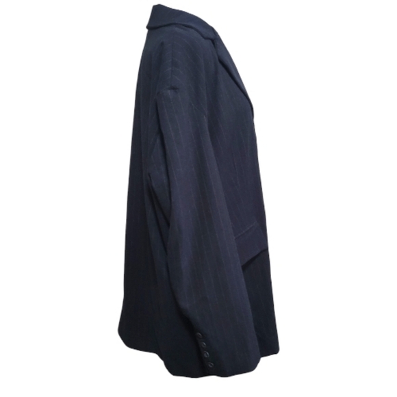 Free People Reggie Blazer In Midnight Combo, S, Edgy,Urban, Normcore/Grandpacore - Picture 6 of 11